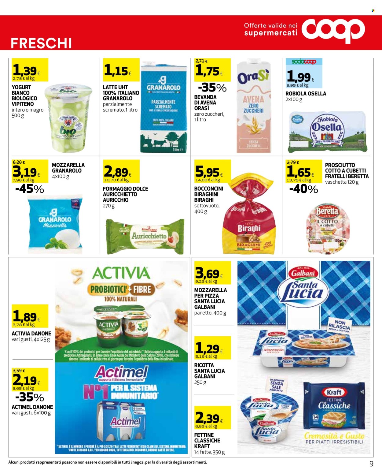 Leták Coop - 8.10.2026 - 21.10.2026. Strana 9