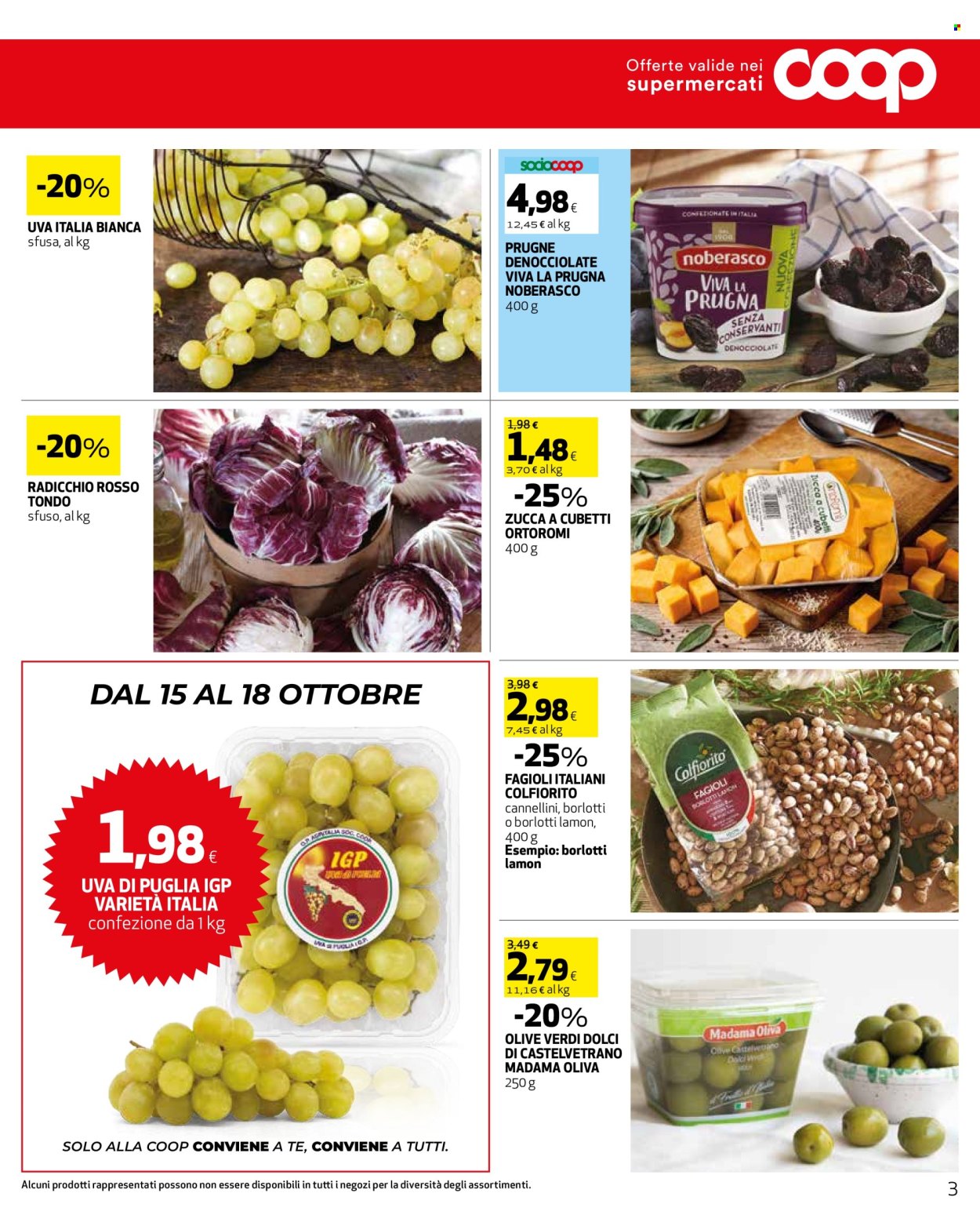 Leták Coop - 8.10.2026 - 21.10.2026. Strana 3