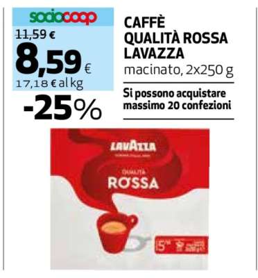 CAFFÈ QUALITÀ ROSSA LAVAZZA