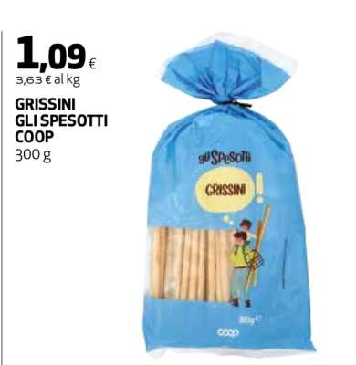 GRISSINI GLI SPESOTTI COOP
