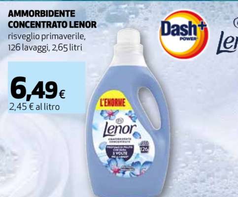 Ammorbidente Concentrato Lenor