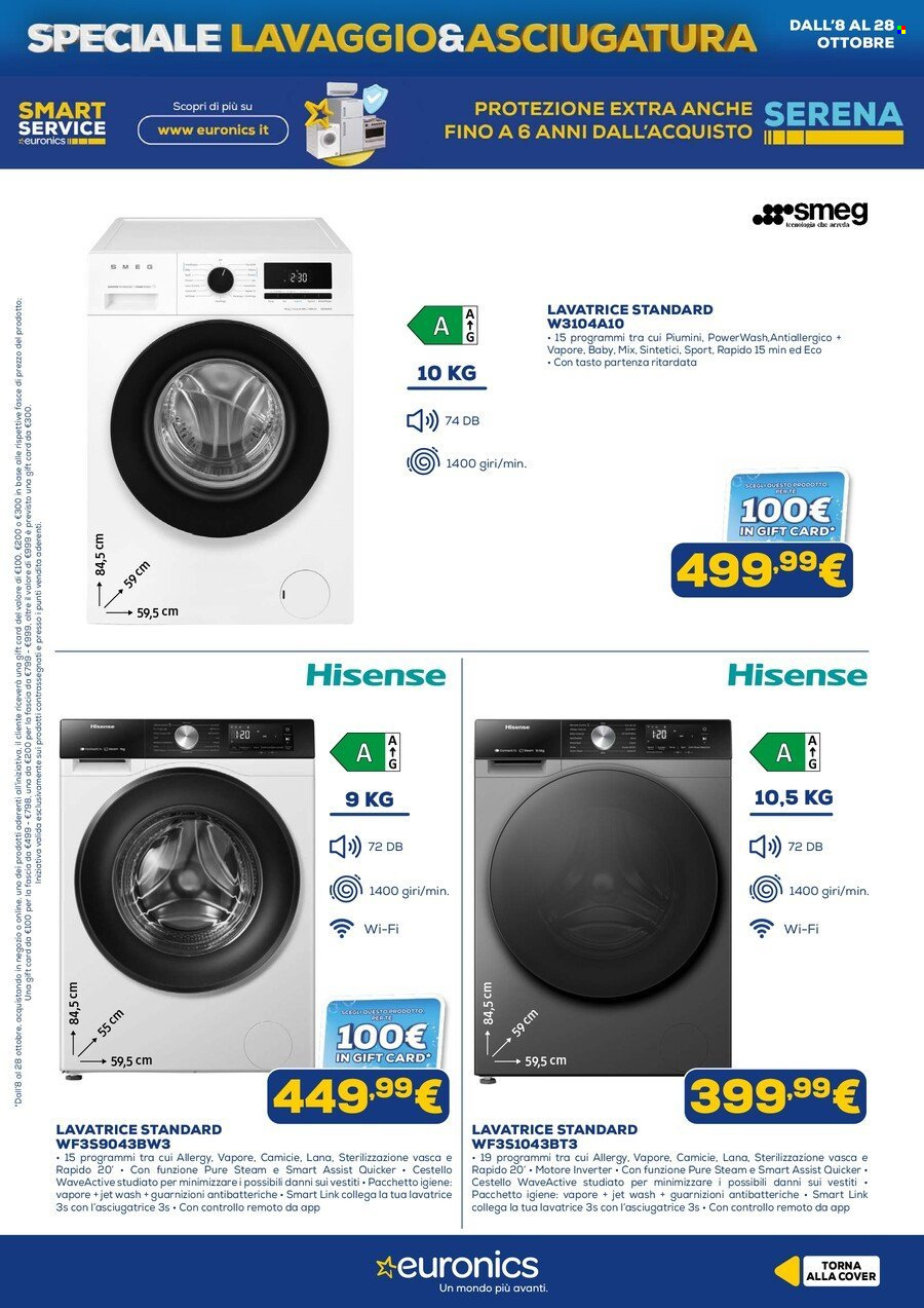 Volantino Euronics - 8/10/2026 - 28/10/2026. Pagina 13