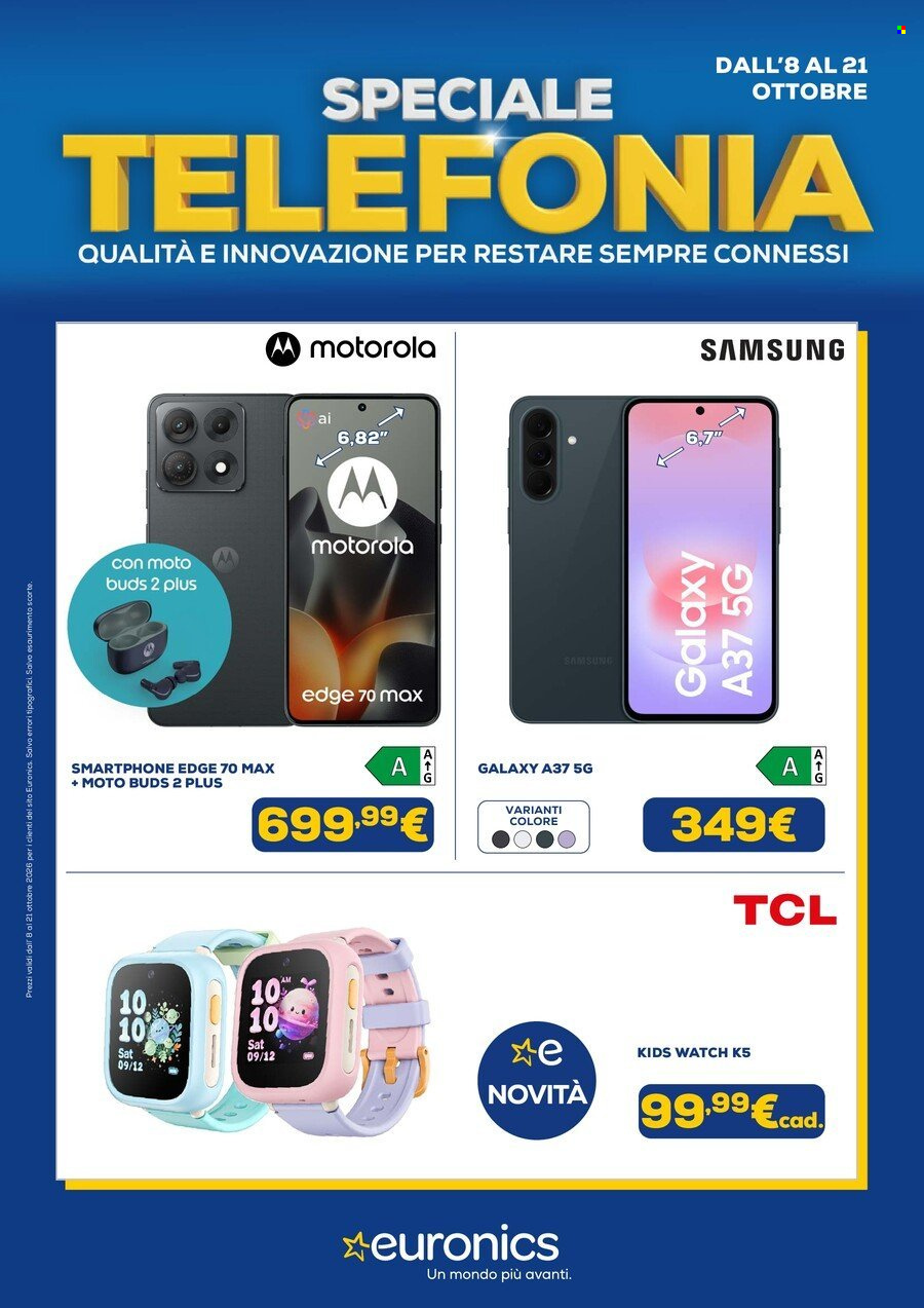 Leták Euronics - 8.10.2026 - 21.10.2026. Strana 1