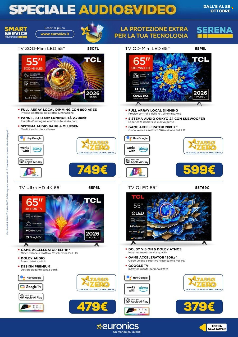 Leták Euronics - 8.10.2026 - 28.10.2026. Strana 13