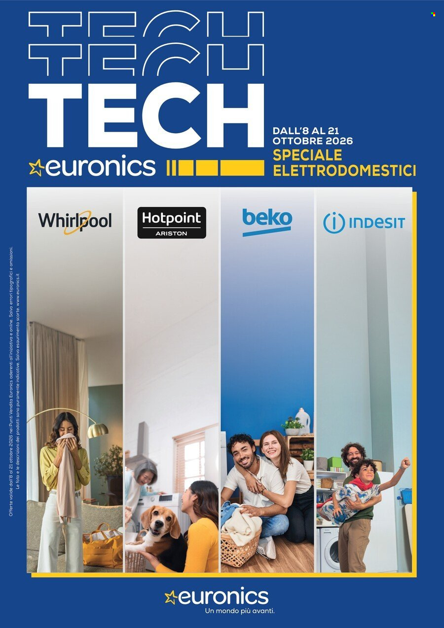 Leták Euronics - 8.10.2026 - 21.10.2026. Strana 1