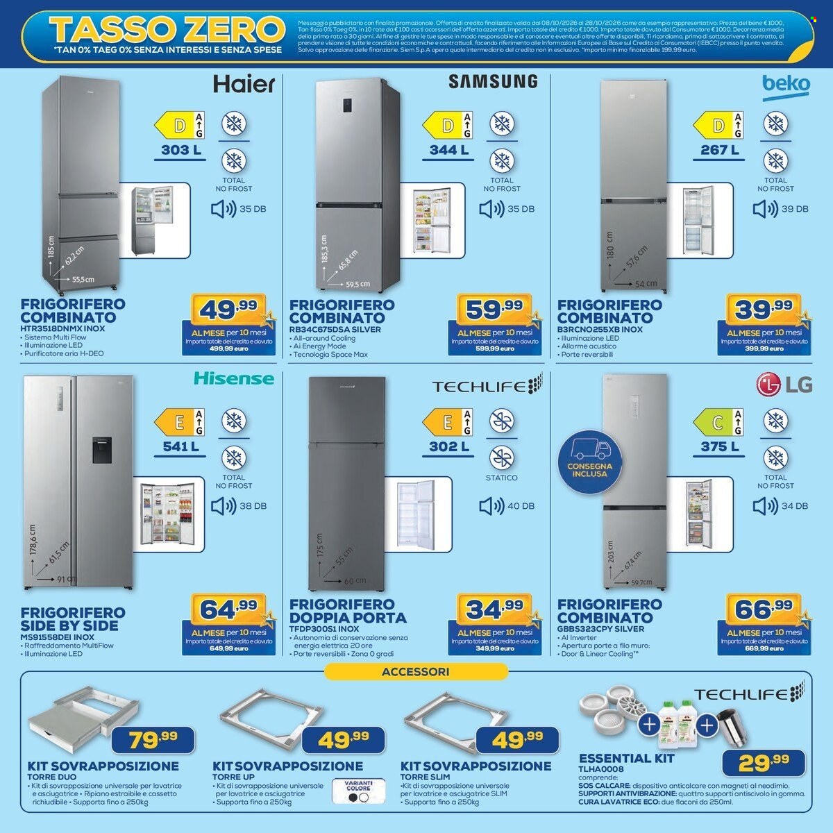 Volantino Euronics - 8/10/2026 - 28/10/2026. Pagina 11
