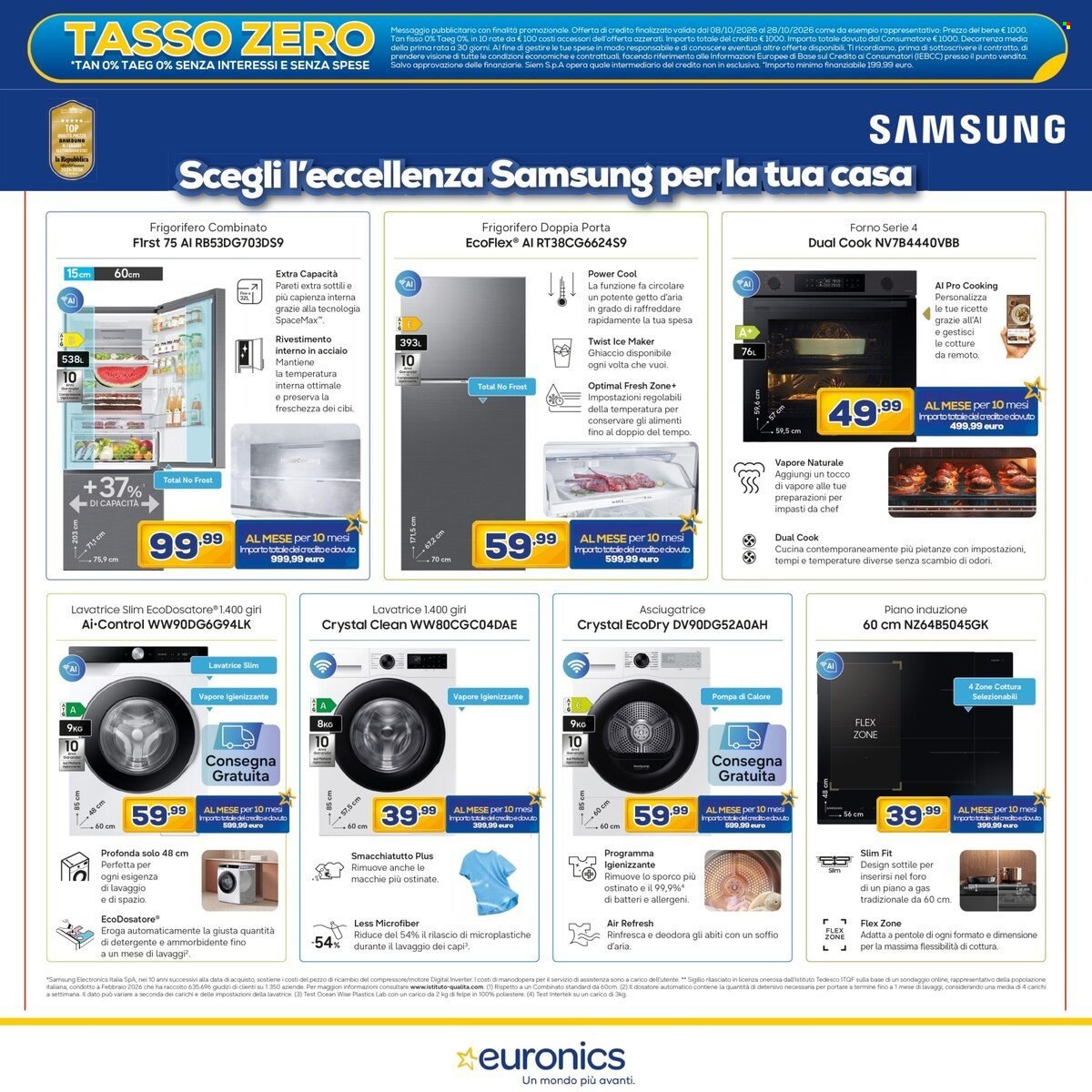 Volantino Euronics - 8/10/2026 - 28/10/2026. Pagina 22