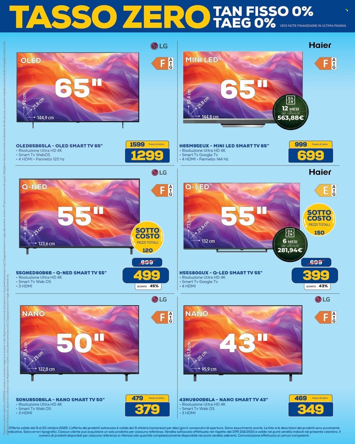 Volantino Euronics - 9/10/2026 - 20/10/2026. Pagina 4