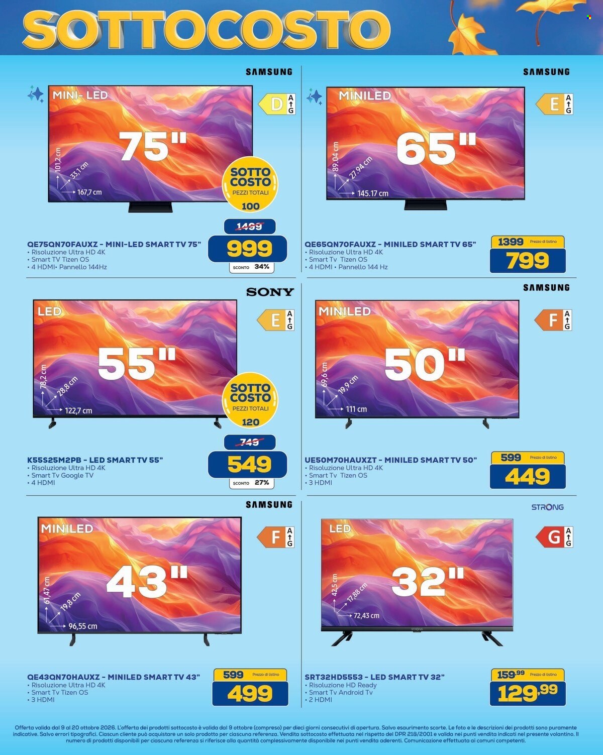 Volantino Euronics - 9/10/2026 - 20/10/2026. Pagina 5