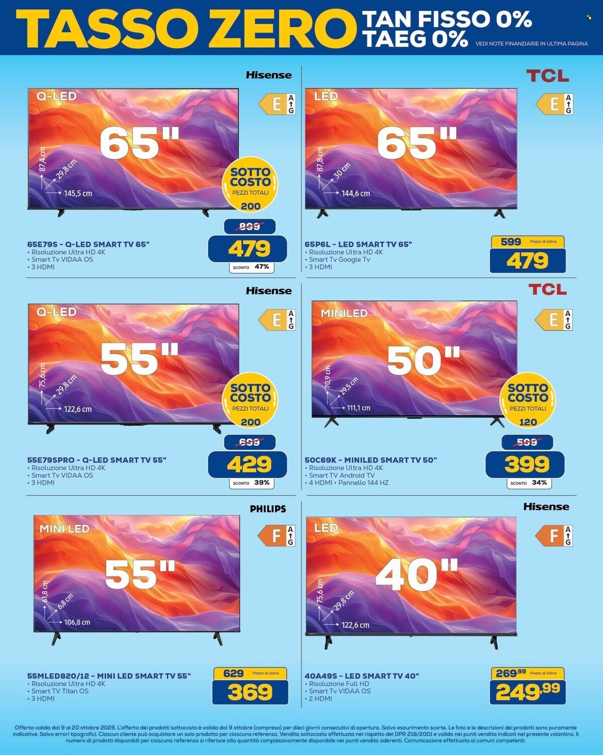 Volantino Euronics - 9/10/2026 - 20/10/2026. Pagina 6