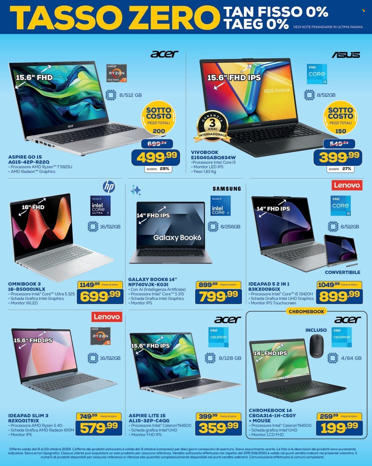 Volantino Euronics - 9/10/2026 - 20/10/2026. Pagina 15