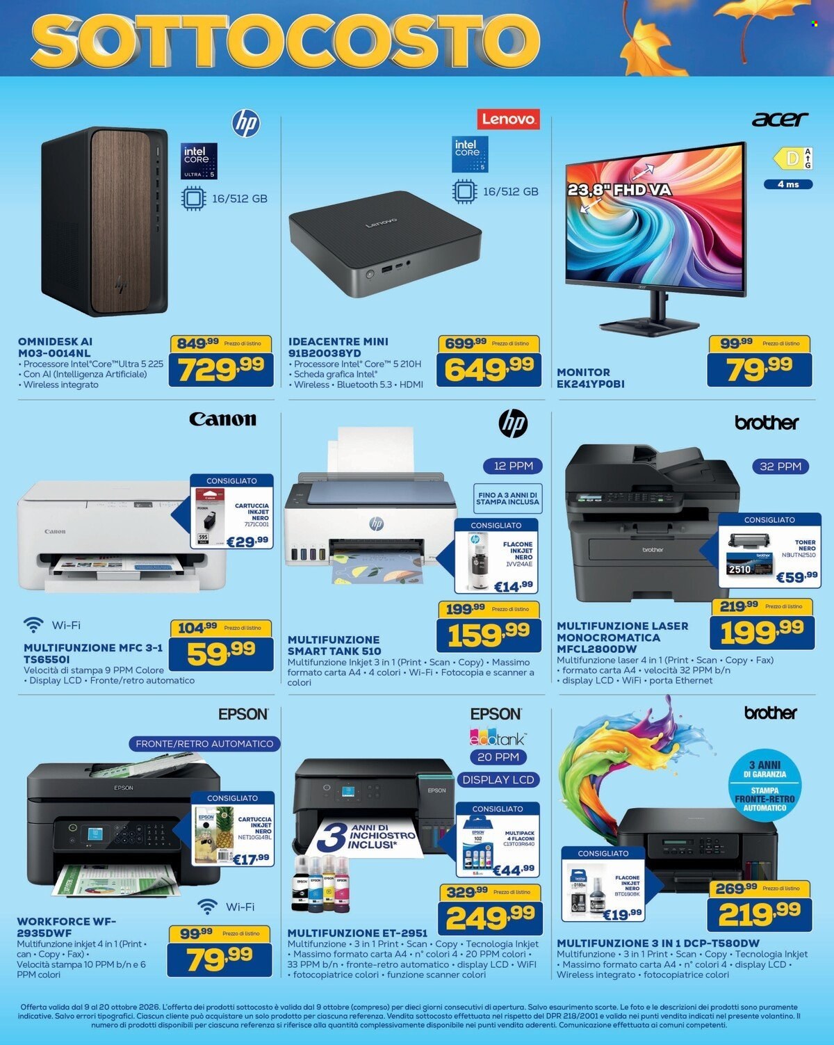 Volantino Euronics - 9/10/2026 - 20/10/2026. Pagina 18