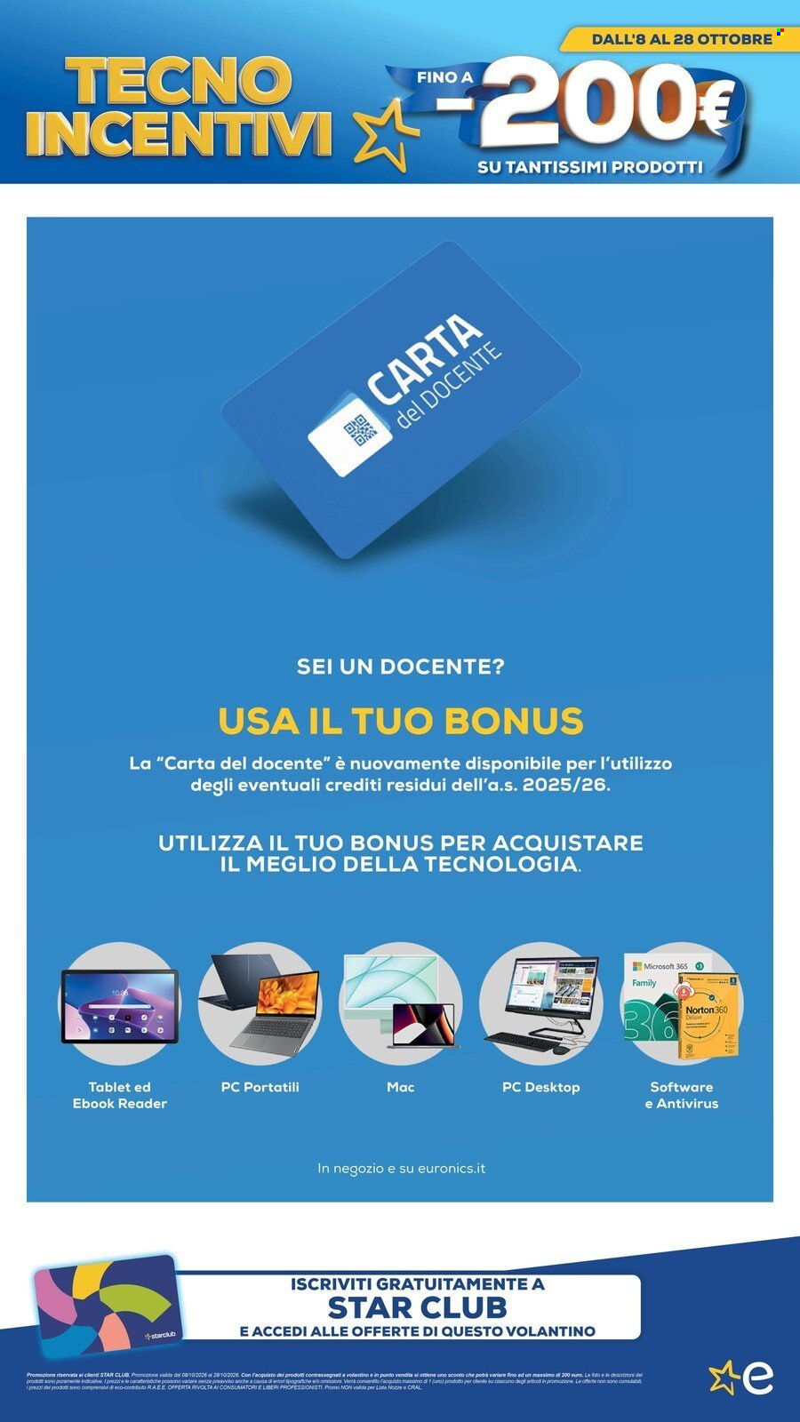 Volantino Euronics - 8/10/2026 - 28/10/2026. Pagina 13