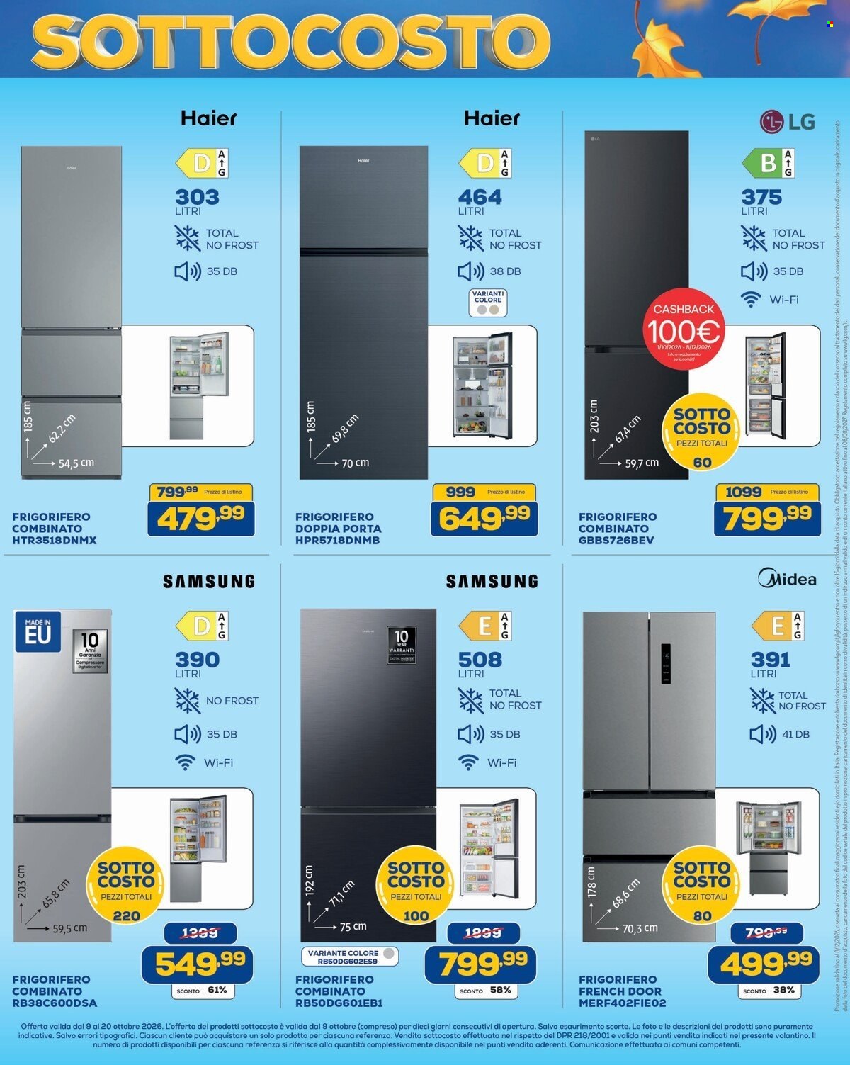 Volantino Euronics - 9/10/2026 - 20/10/2026. Pagina 28