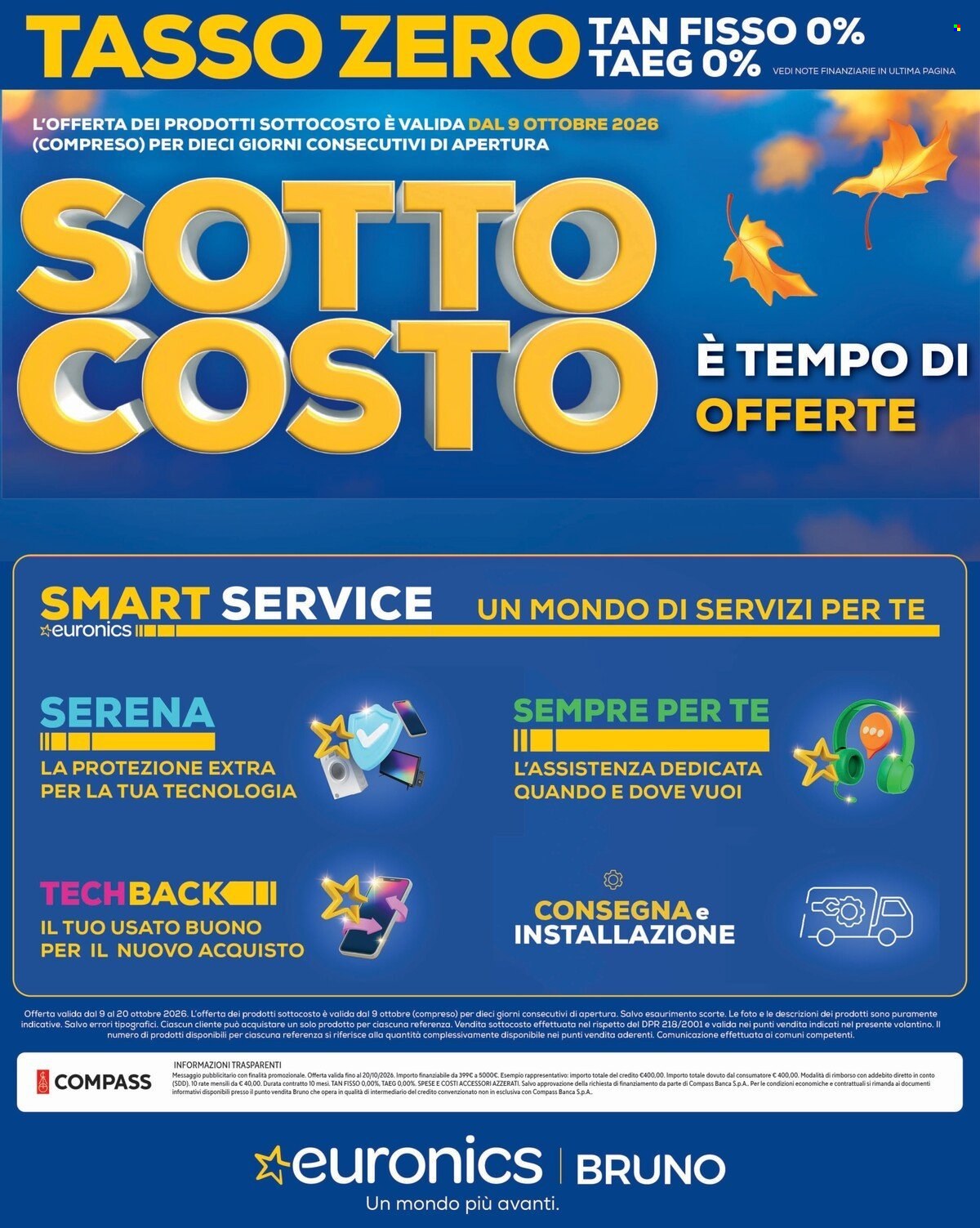 Volantino Euronics - 9/10/2026 - 20/10/2026. Pagina 40