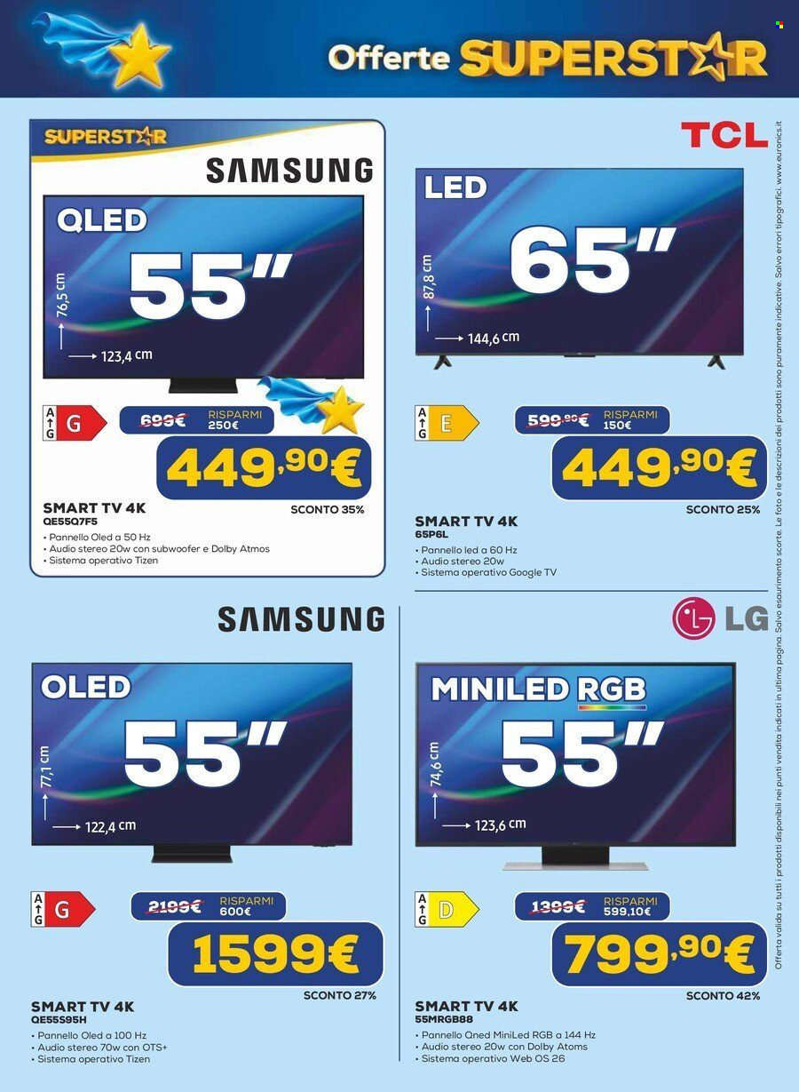 Volantino Euronics - 8/10/2026 - 28/10/2026. Pagina 13