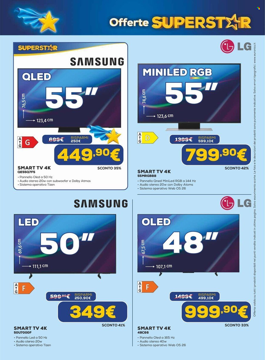 Volantino Euronics - 8/10/2026 - 28/10/2026. Pagina 9