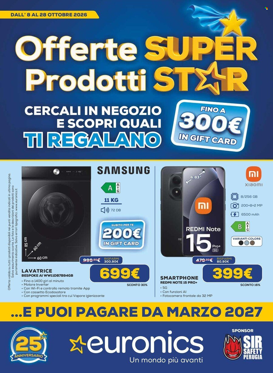 Leták Euronics - 8.10.2026 - 28.10.2026. Strana 1