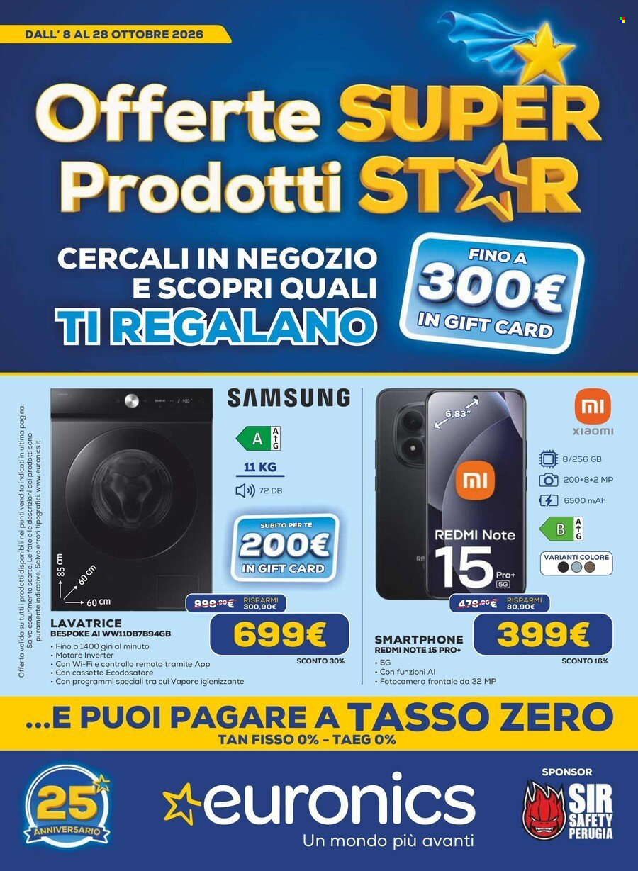 Leták Euronics - 8.10.2026 - 28.10.2026. Strana 1