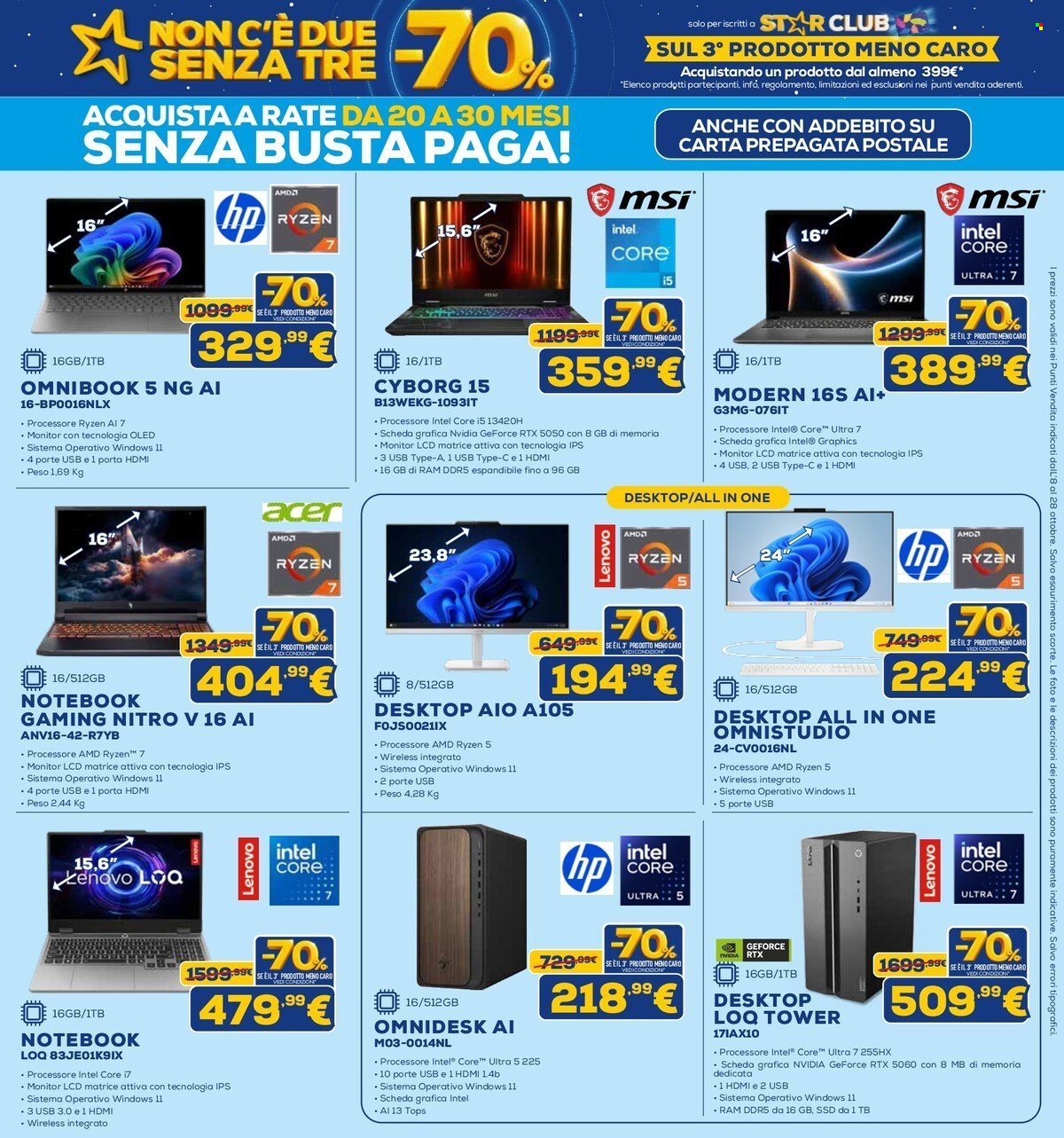 Volantino Euronics - 8/10/2026 - 28/10/2026. Pagina 13