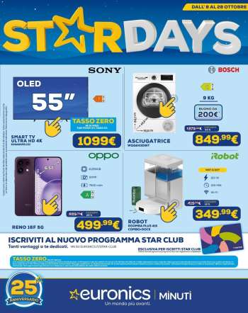 Volantino Euronics - 8/10/2026 - 29/10/2026.