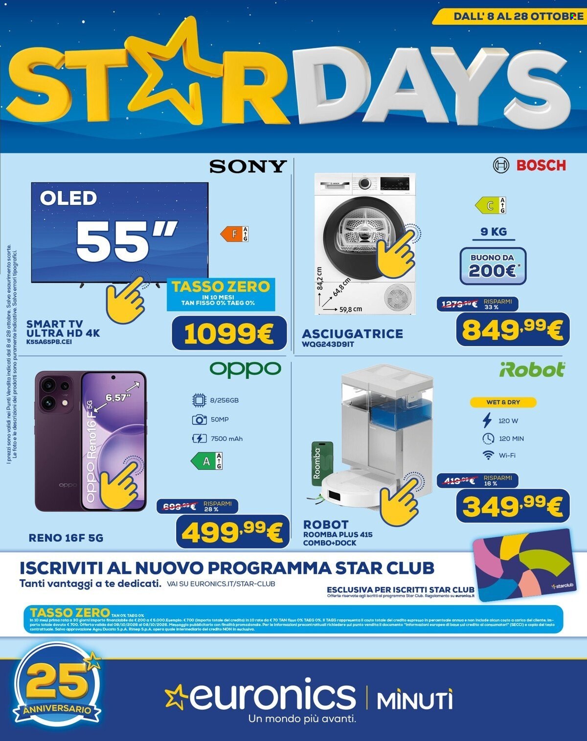 Leták Euronics - 8.10.2026 - 29.10.2026. Strana 1