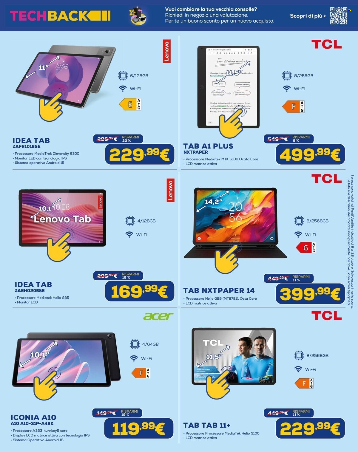 Volantino Euronics - 8/10/2026 - 29/10/2026. Pagina 9