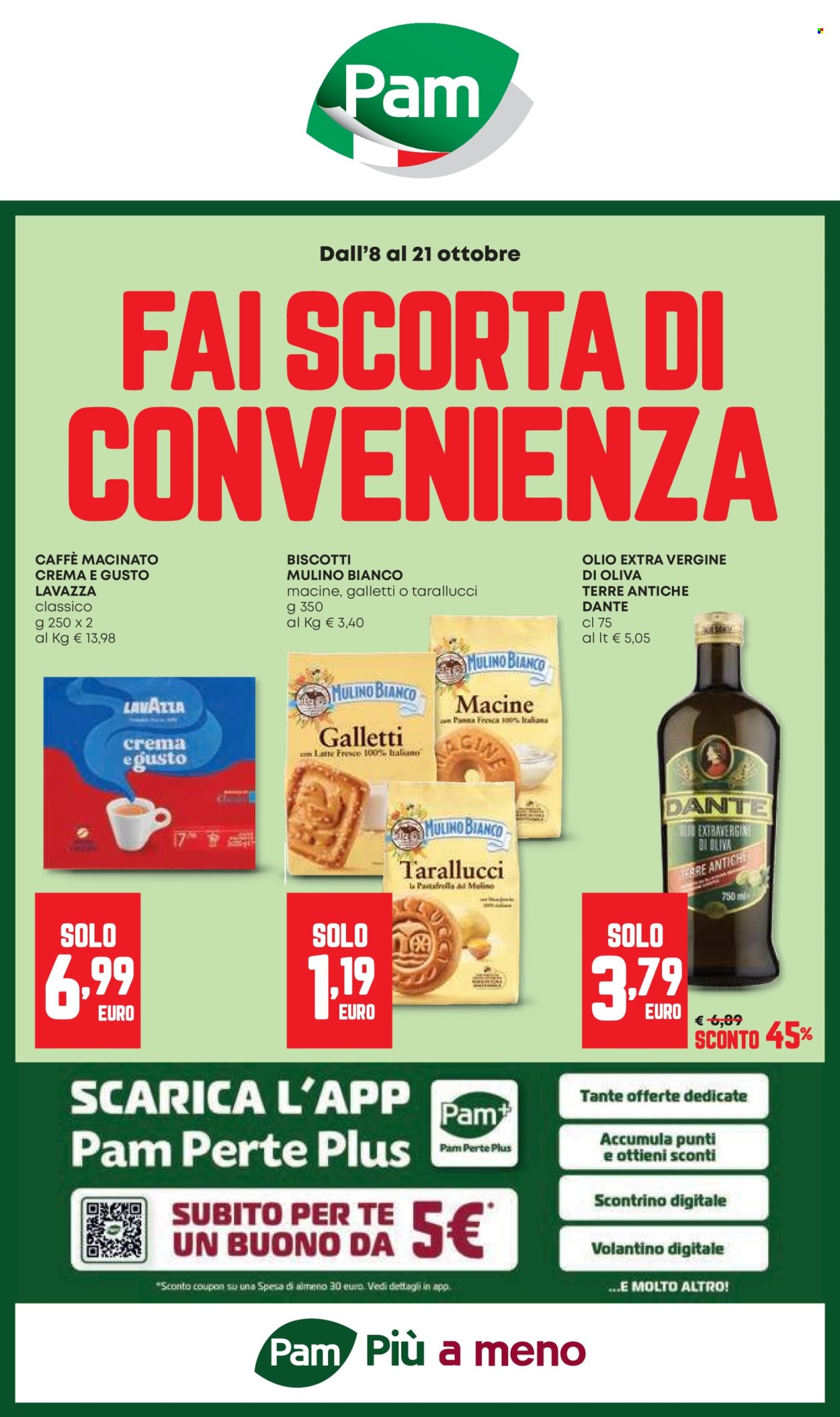 Volantino Pam Panorama - 8/10/2026 - 21/10/2026. Pagina 1