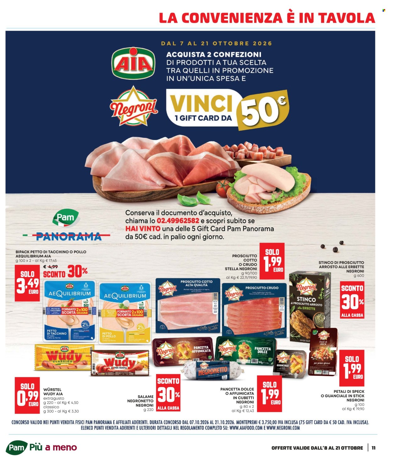 Volantino Pam Panorama - 8/10/2026 - 21/10/2026. Pagina 11
