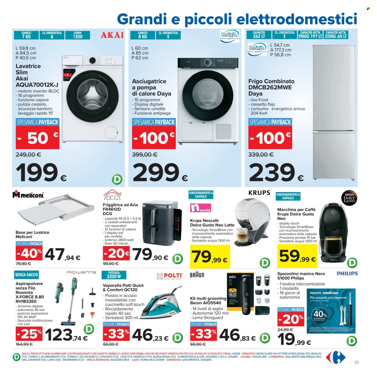 Volantino Carrefour - 13/10/2026 - 22/10/2026. Pagina 33