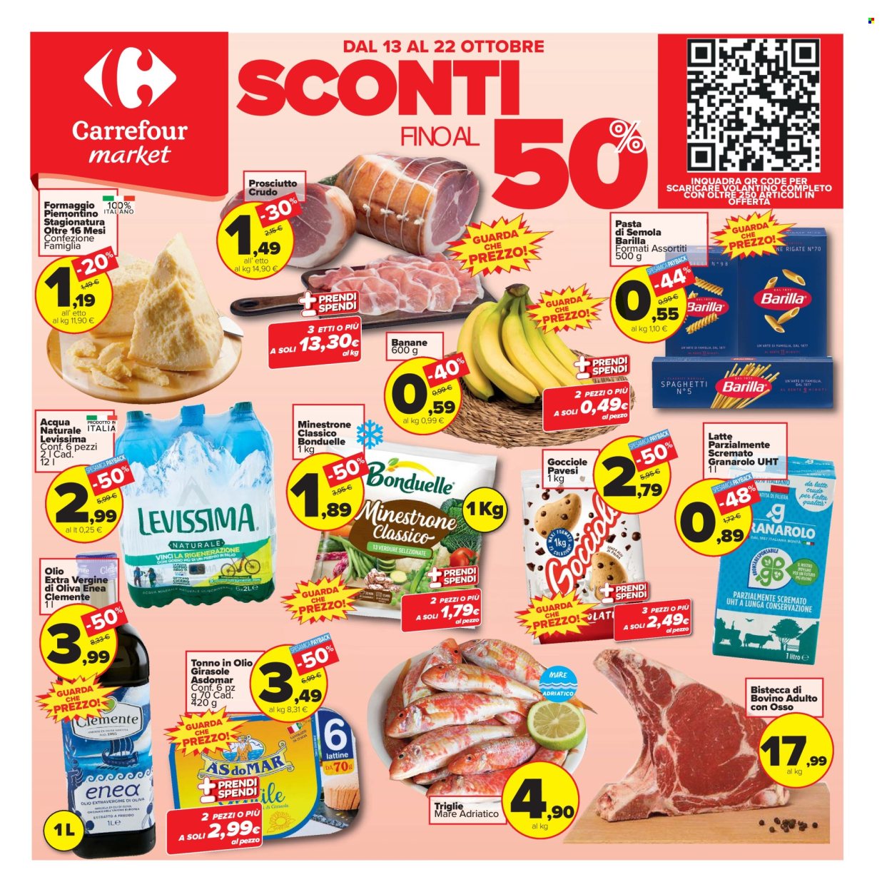 Volantino Carrefour - 13/10/2026 - 22/10/2026. Pagina 1