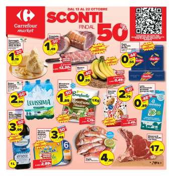 Volantino Carrefour - 13/10/2026 - 22/10/2026.