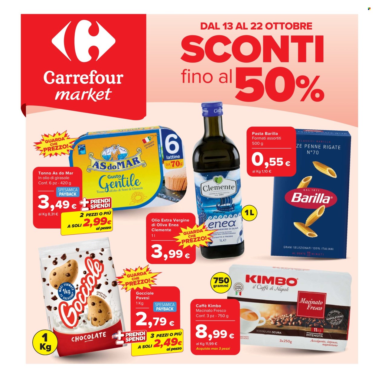 Leták Carrefour - 13.10.2026 - 22.10.2026. Strana 1