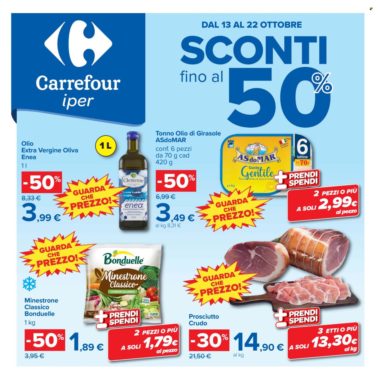 Leták Carrefour - 13.10.2026 - 22.10.2026. Strana 1