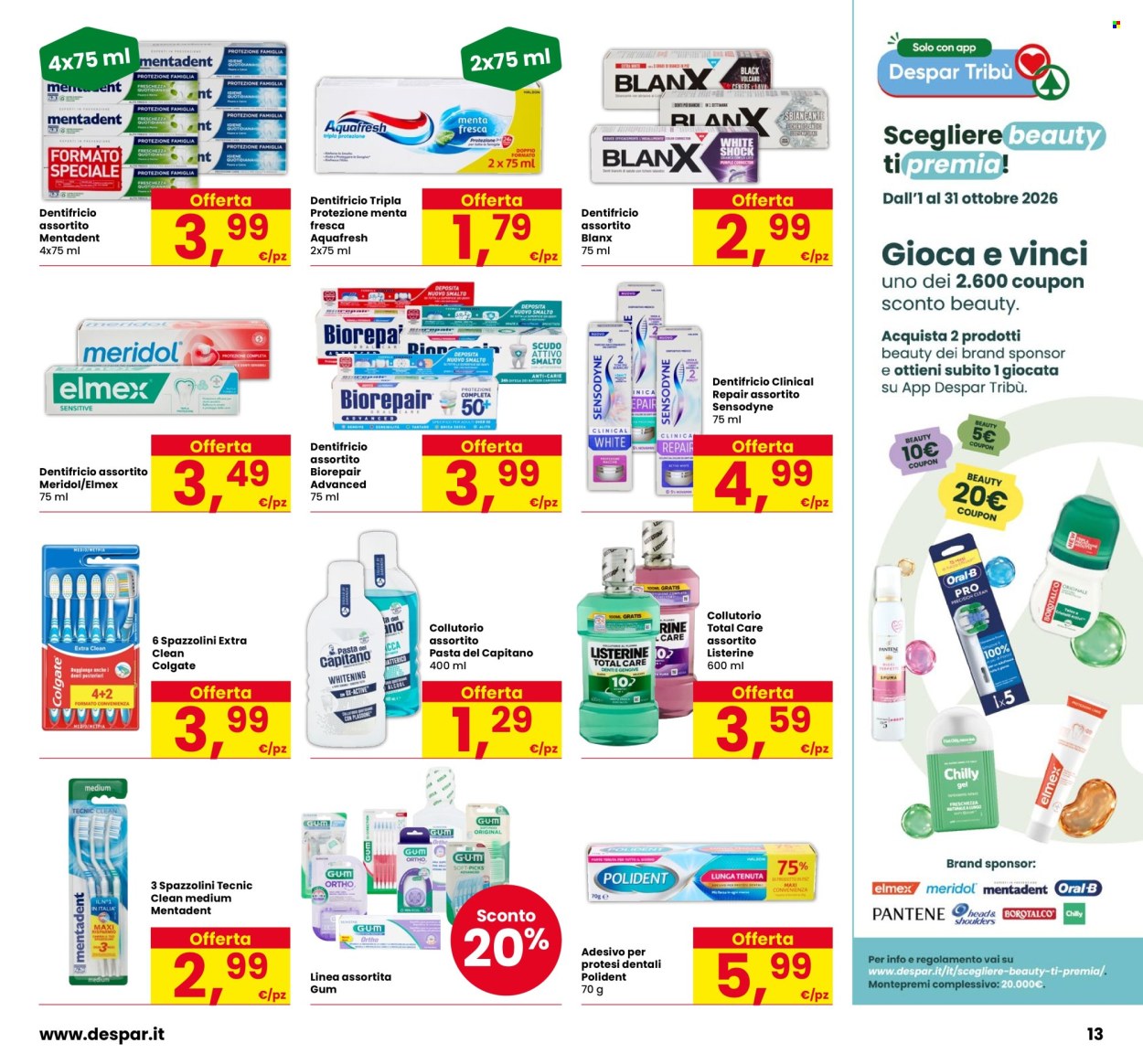 Leták Interspar - 8.10.2026 - 21.10.2026. Strana 13