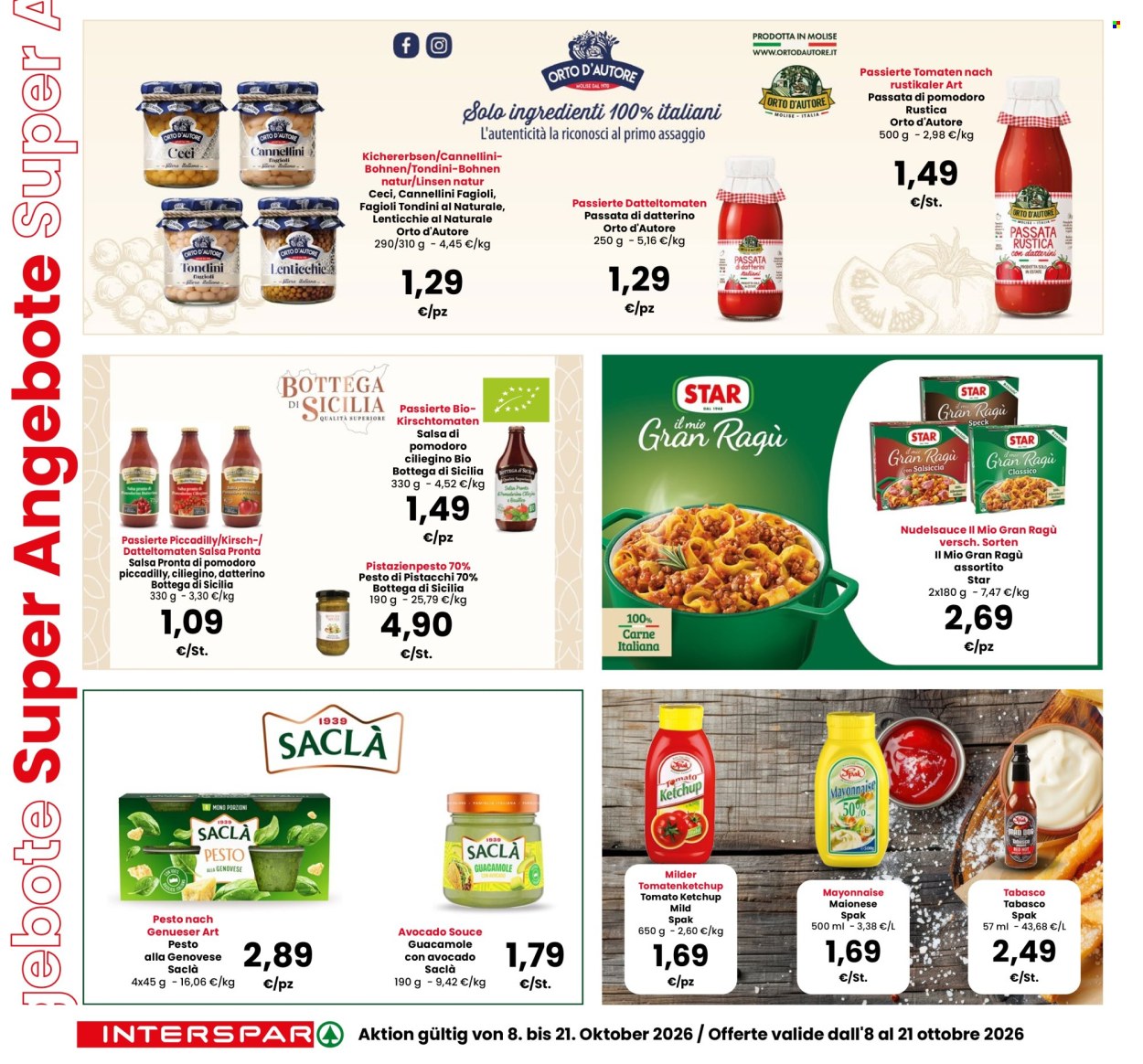 Leták Interspar - 8.10.2026 - 21.10.2026. Strana 6
