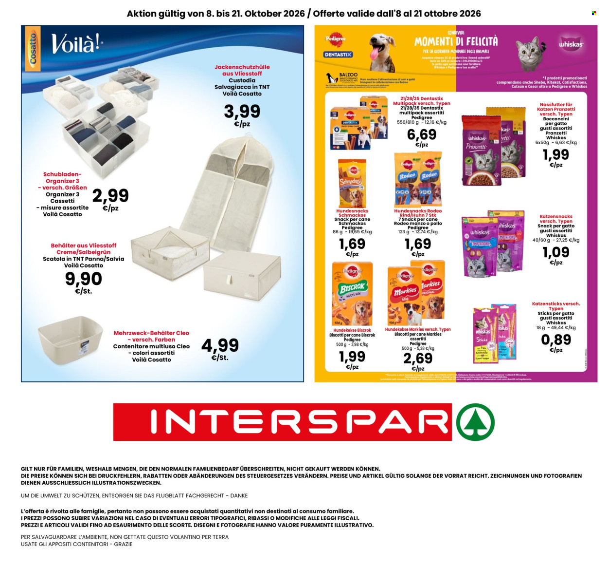 Leták Interspar - 8.10.2026 - 21.10.2026. Strana 16