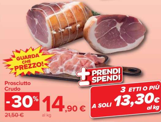 Prosciutto crudo