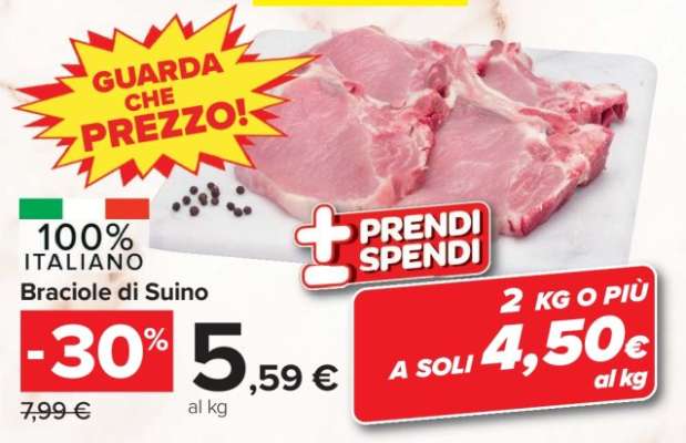 Braciole di suino