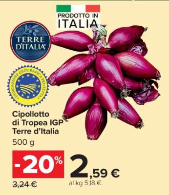 Cipollotto di Tropea IGP Terre d'Italia