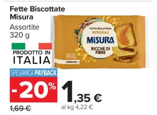 Fette Biscottate Misura