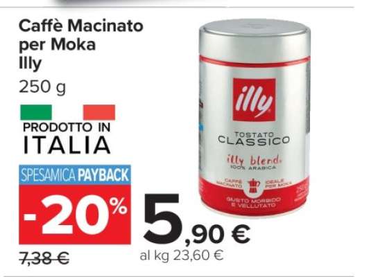 Caffè Macinato per Moka Illy
