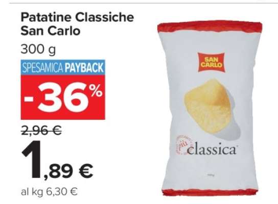 Patatine Classiche San Carlo