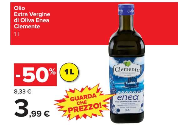 Olio Extra Vergine di Oliva Enea Clemente