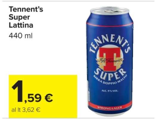 Tennent’s Super Latta