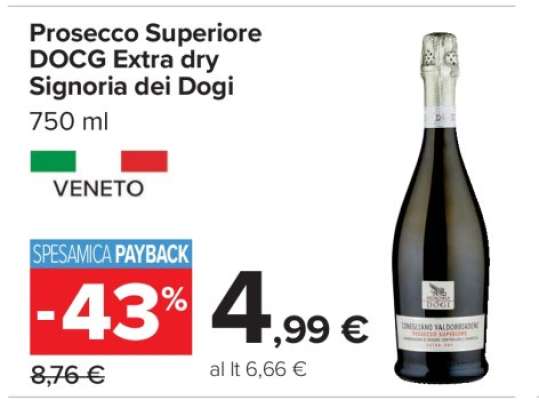 Prosecco Superiore DOCG Extra dry Signoria dei Dogi