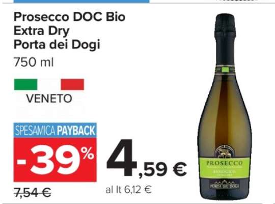 Prosecco DOC Bio Extra Dry Porta dei Dogi