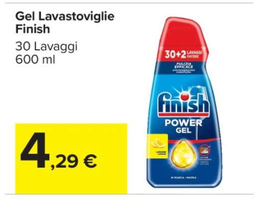 Gel Lavastoviglie Finish