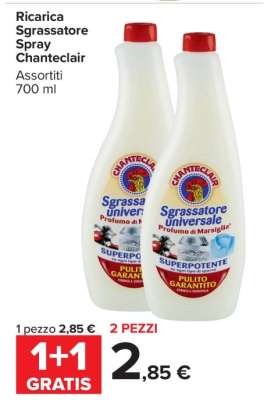 Ricarica Sgrassatore Spray Chanteclair