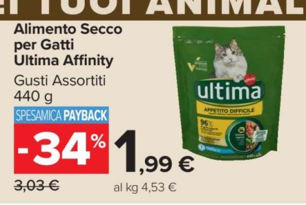 Alimento Secco per Gatti Ultima Affinity